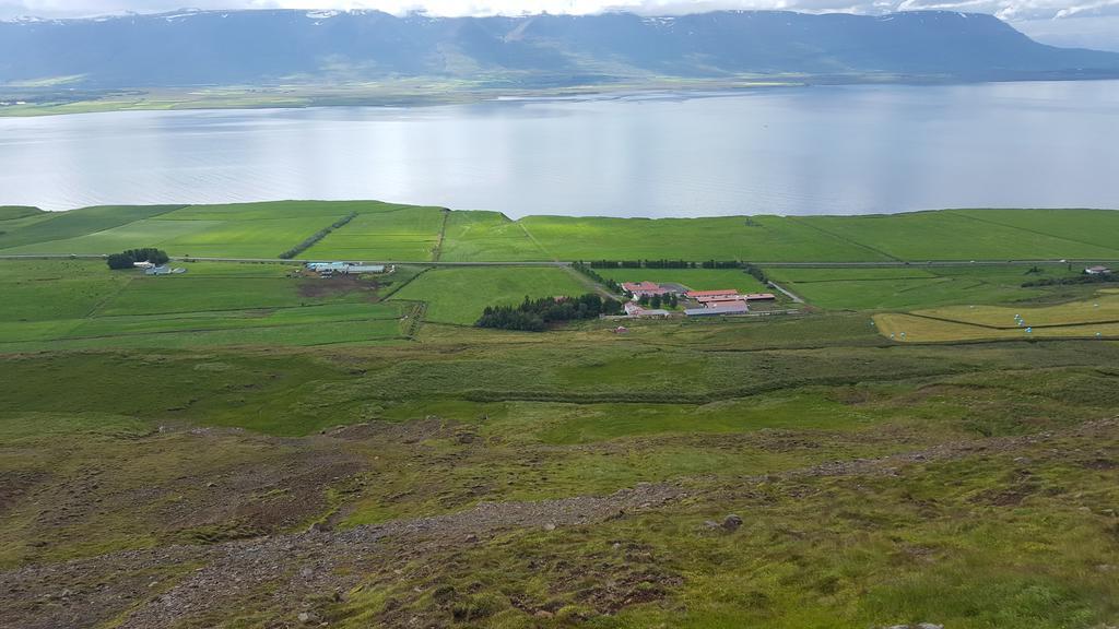 Hótel Sveinbjarnargerdi Svalbarthseyri Exterior foto