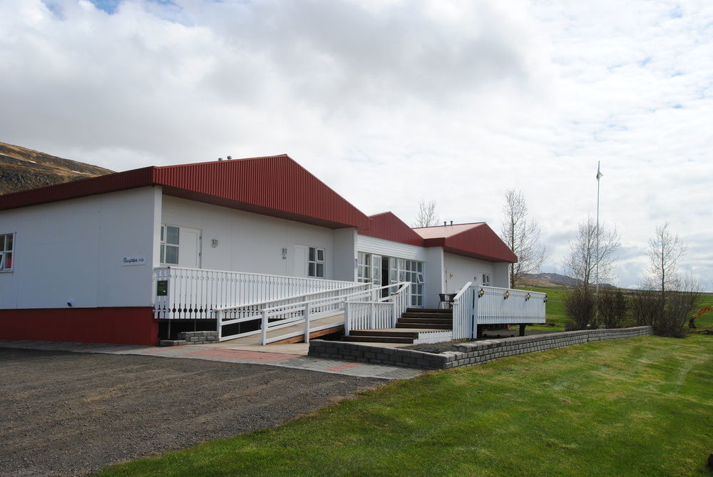 Hótel Sveinbjarnargerdi Svalbarthseyri Exterior foto