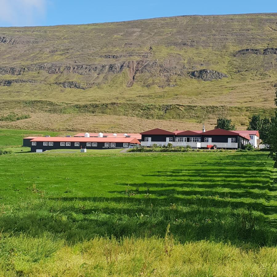 Hótel Sveinbjarnargerdi Svalbarthseyri Exterior foto